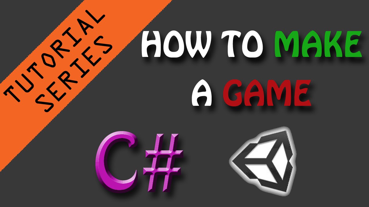 how to make a game with unity
